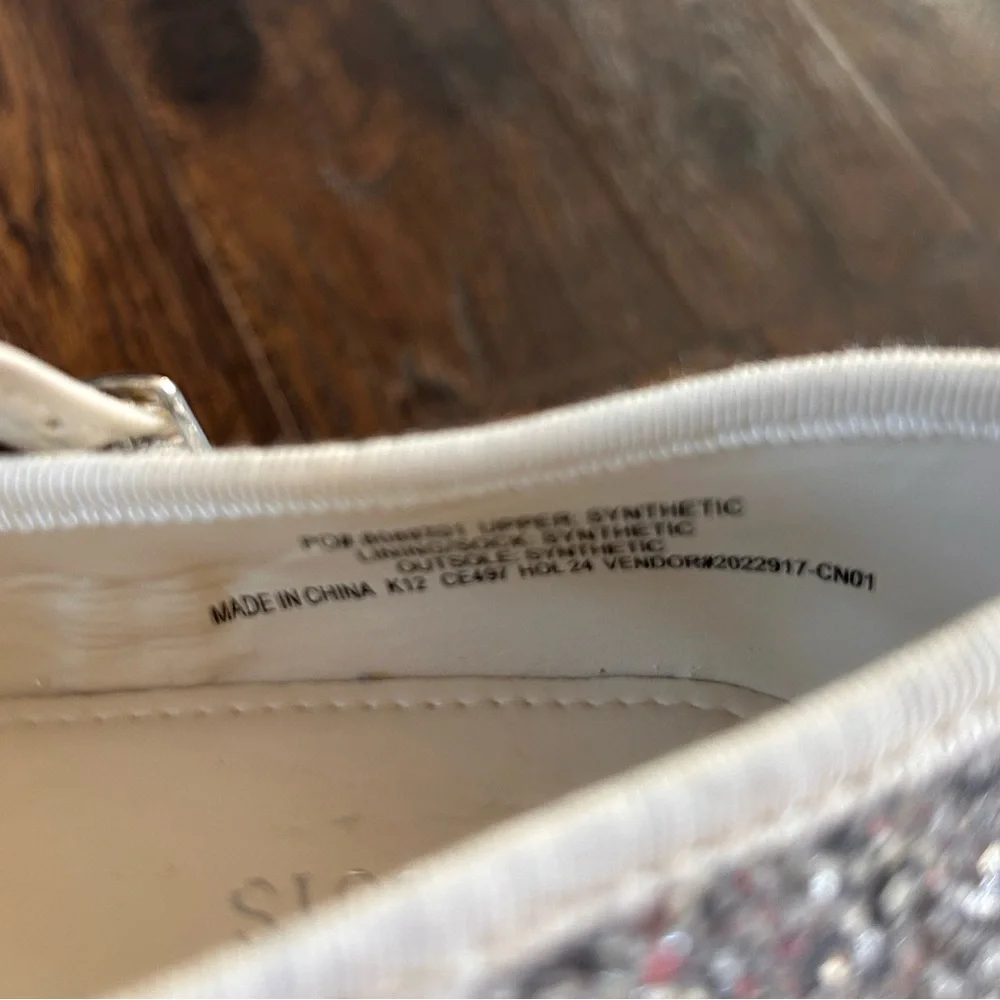 Crewcuts Sparkly Silver Kids Shoes